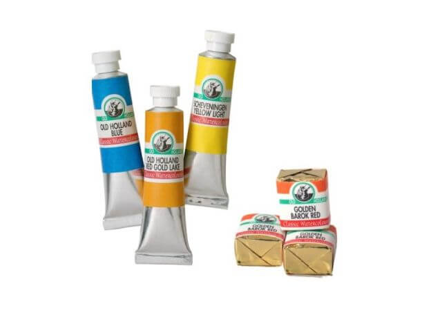 Old Holland Klassische Aquarelle